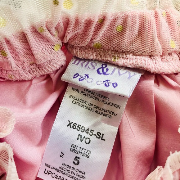 EUC tulle skirt set size 5 - Picture 8 of 8